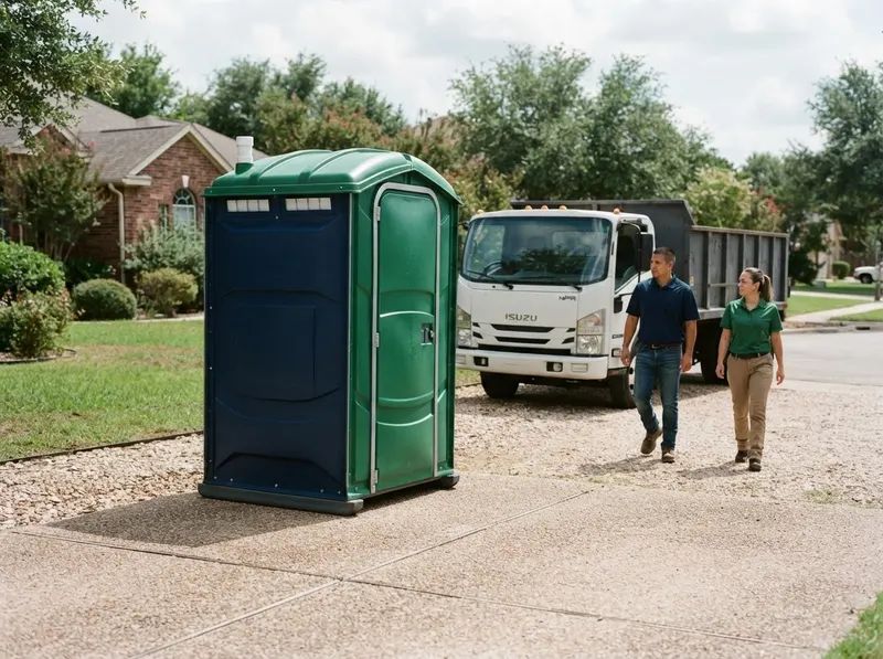 Flushable Portable Restroom Rentals in San Antonio, TX
